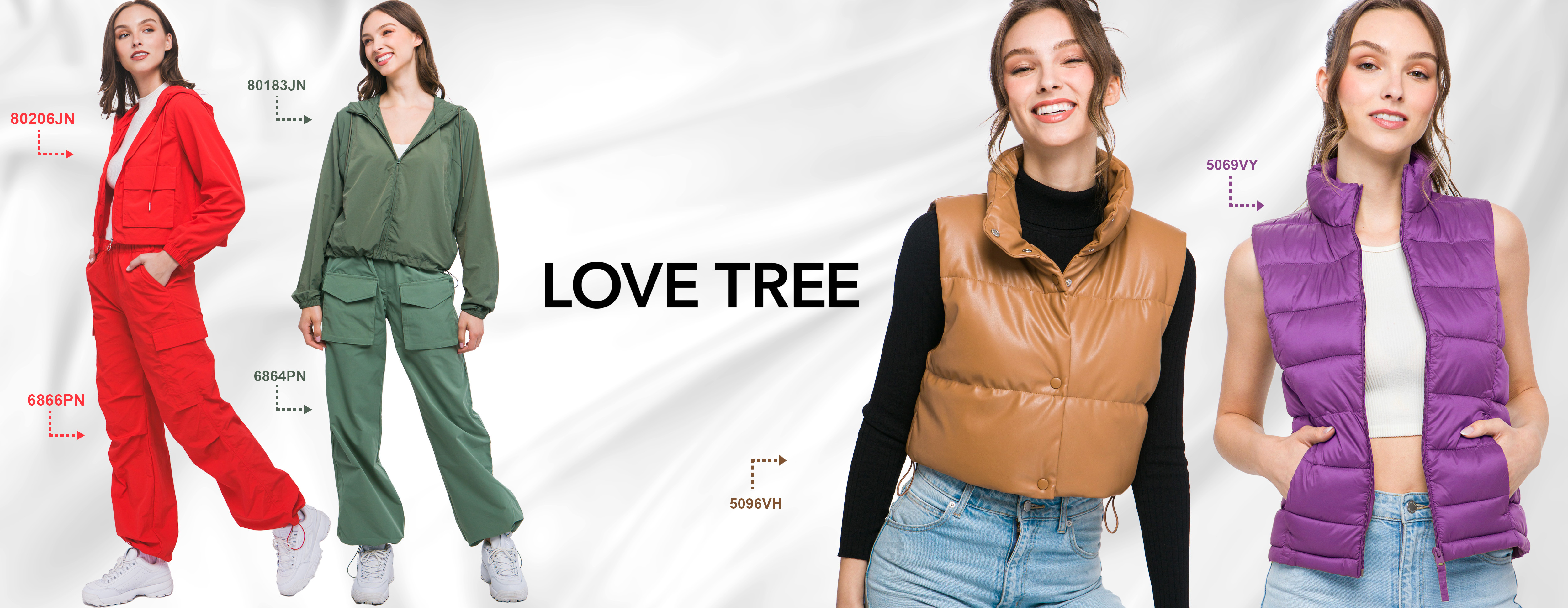 Wholesale clothing brand LOVE TREE